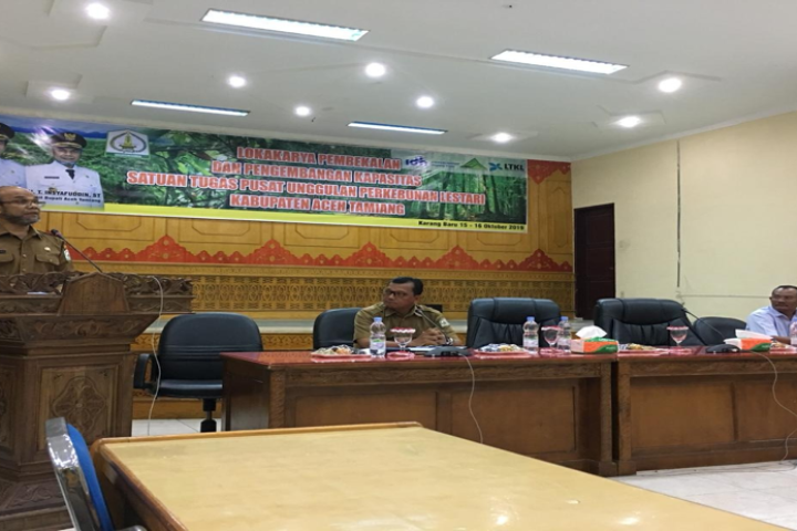 Lokakarya Pembekalan dan Pengembangan Kapasitas CoE di Kabupaten Aceh Tamiang